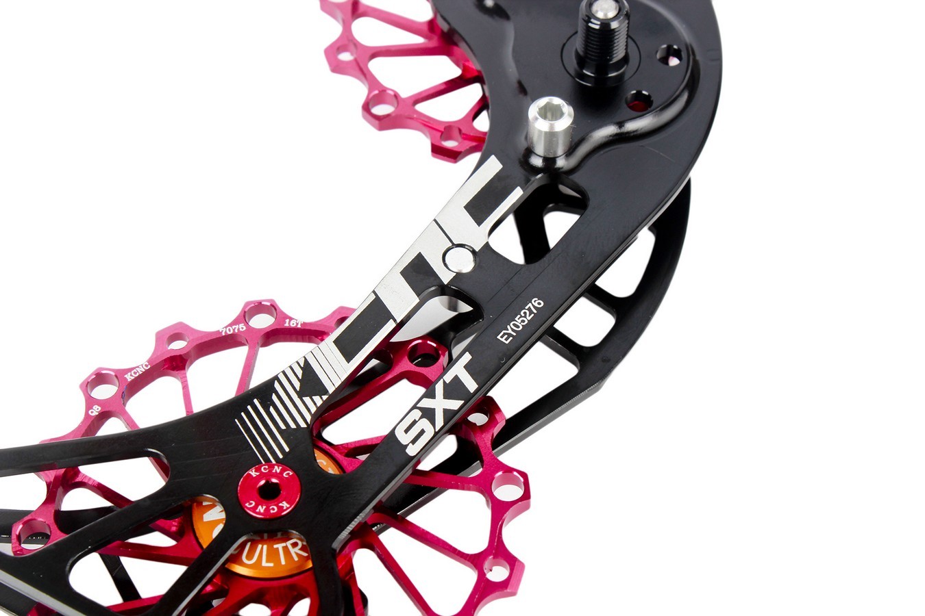 KCNC Sxt MTB Bike Oversized Pulley Cage For Shimano M9000 M8000 Red