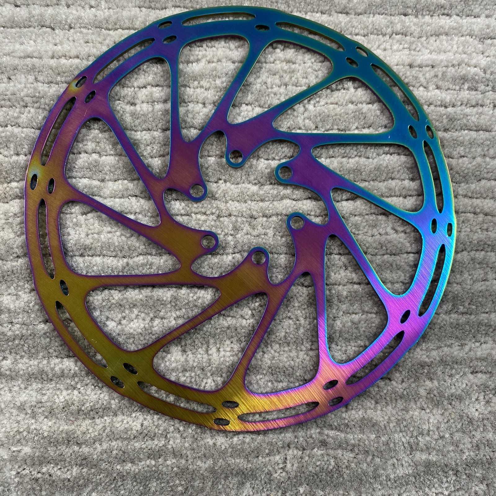 Avid CenterLine Disc Brake Rotor 180mm 6-Bolt Multicolor Steel MTB Road Bike