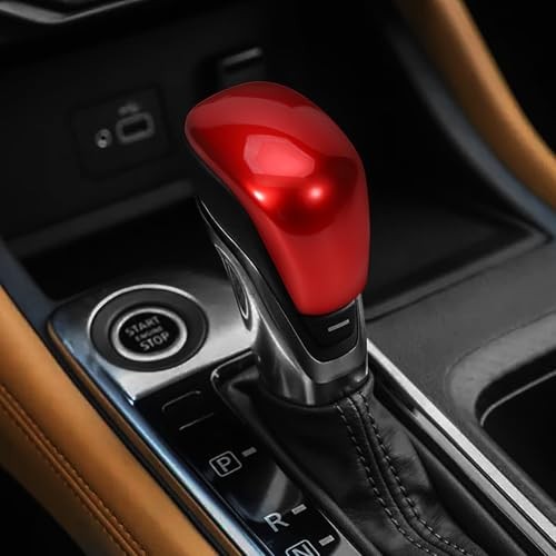 Car Gear Shift Knob Cover Compatible with Nissan Sentra Altima 2020 2021 Red