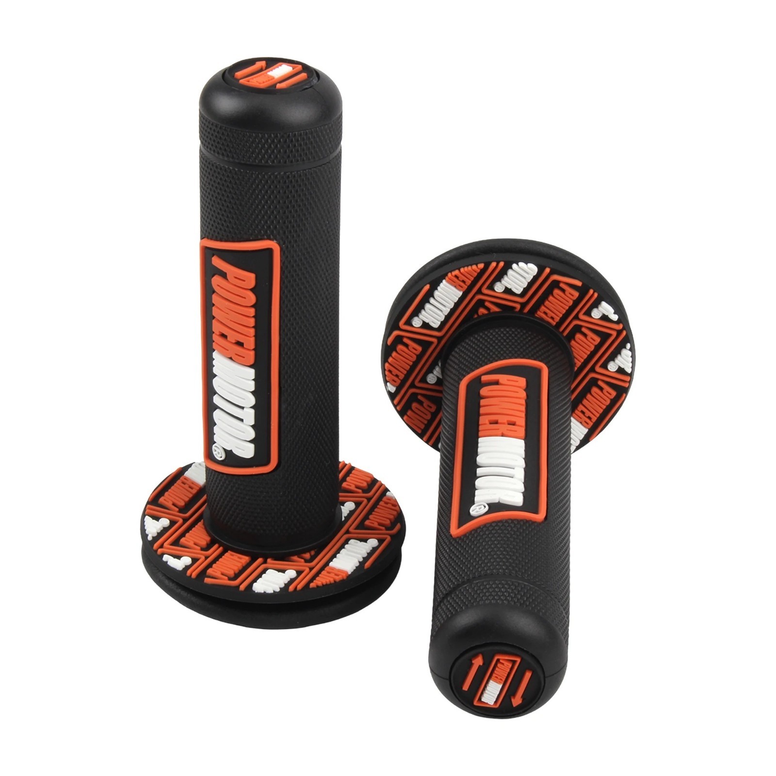 7/8″ 22mm Universal Motorcycle Handlebar Grips Rubber Gel Hand Grip Dirt Bike