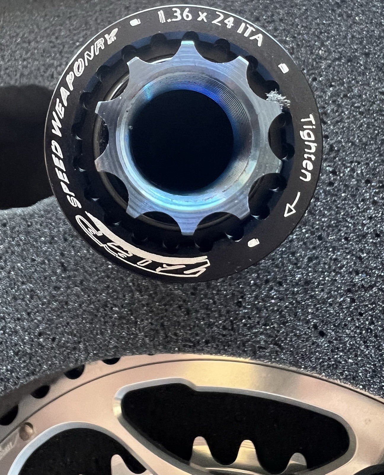 NEW! Rare Zipp 300 Carbon Crankset 53/39 175mm With 108mm ISIS Bottom Bracket
