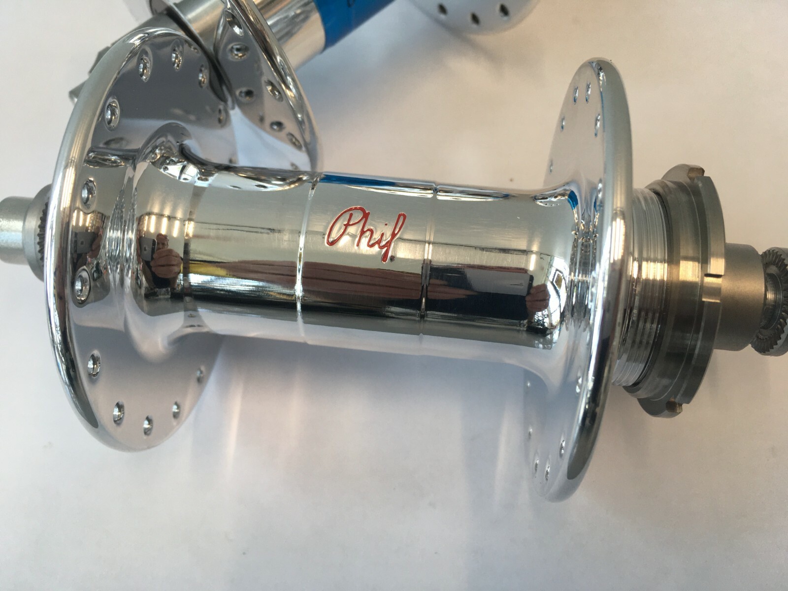 Phil Wood High Flange Rear Hub – Single Fixed,,Silver,120mm wide,.32hole