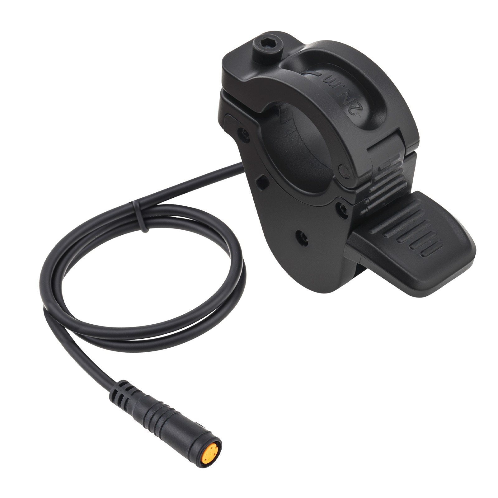 3 Pin Female Thumb Throttle for BBS01/BBS02B, Waterproof, 24V-72V, Black