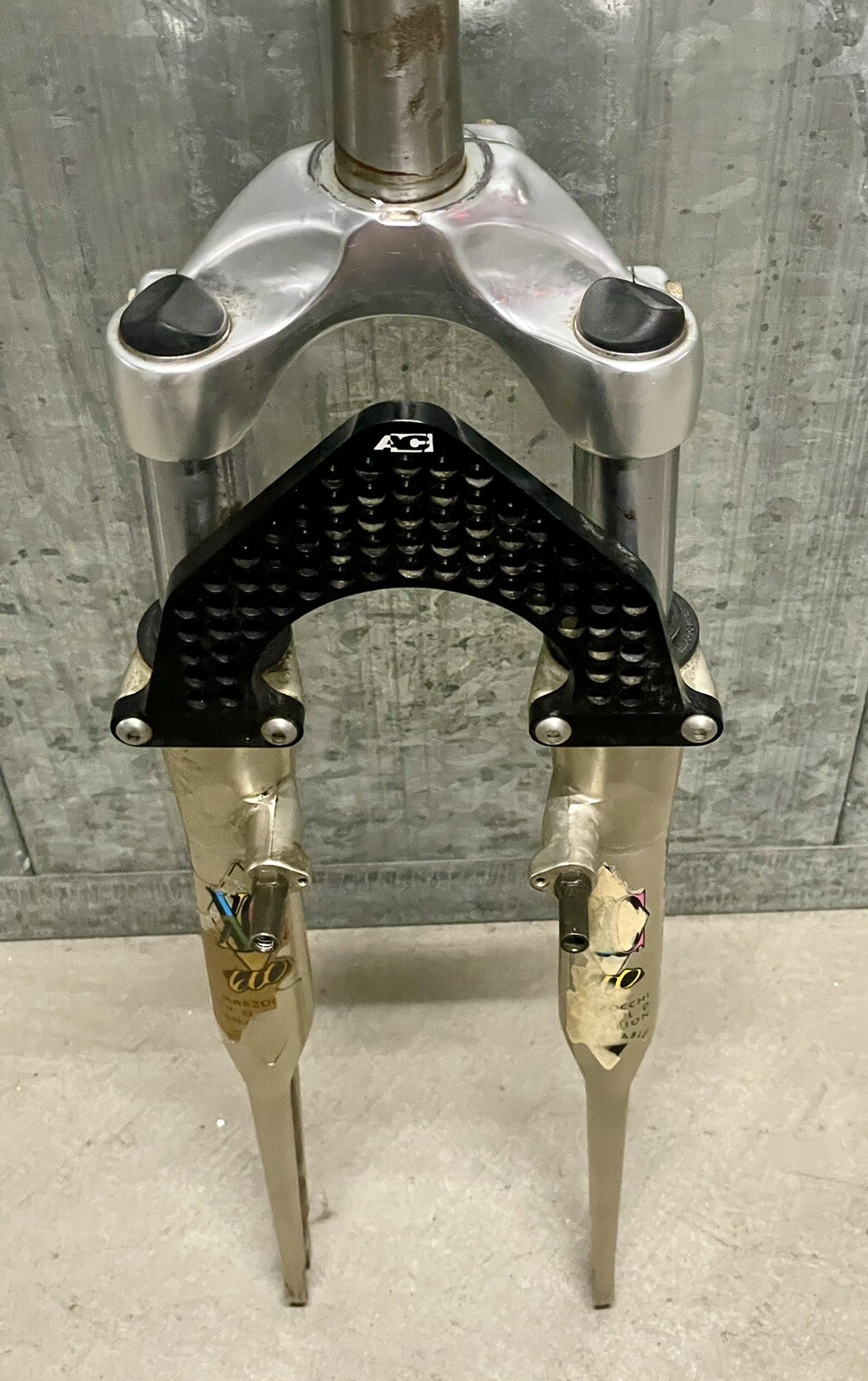 Marzocchi XC 600 World Champion Suspension Fork With An AC Fork Brace MTB 90’s