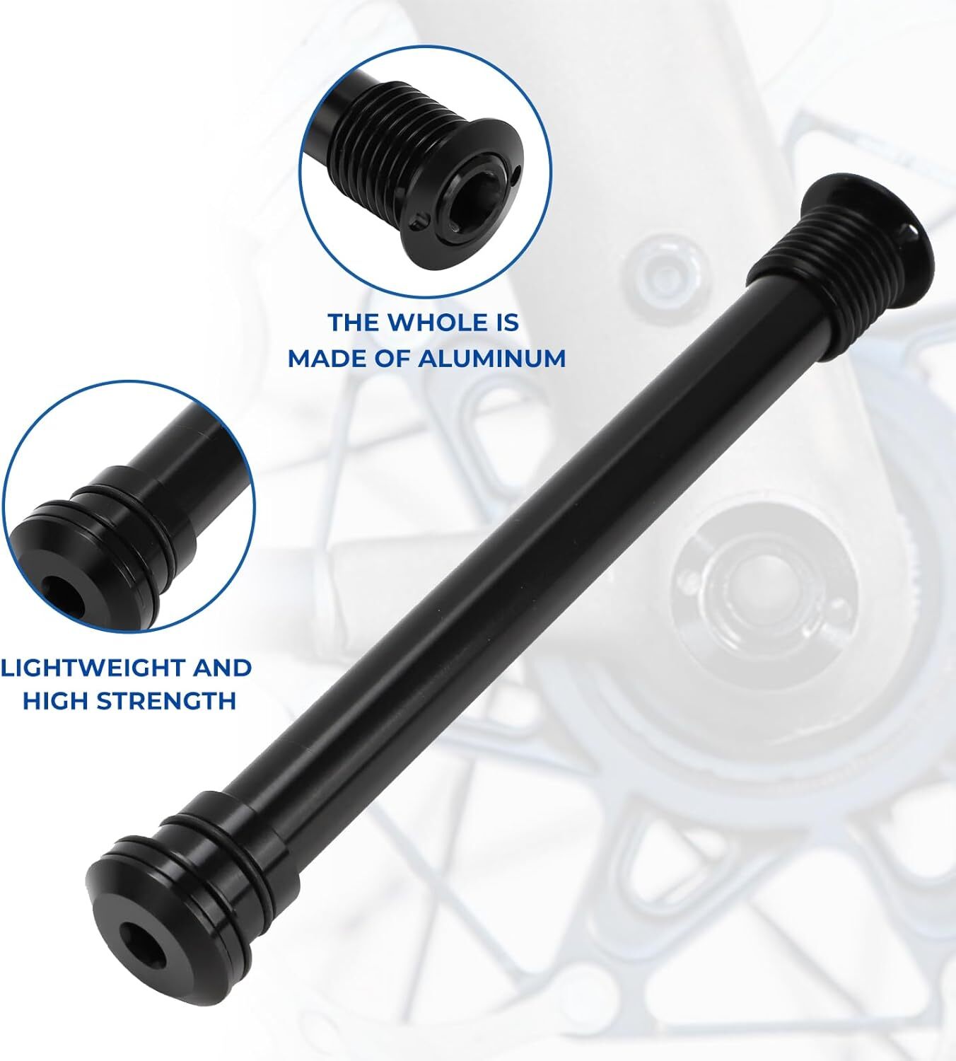 Fork Thru Axle Conversion Kit 15mm to 12mm For Most Road Gravel Cyclocross Forks