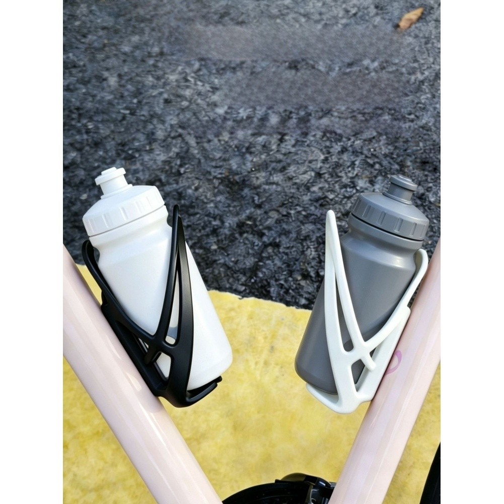 Black Water Bottle Cage for Road Bike Mountain Bike 14cm x 8.2cm PC Material