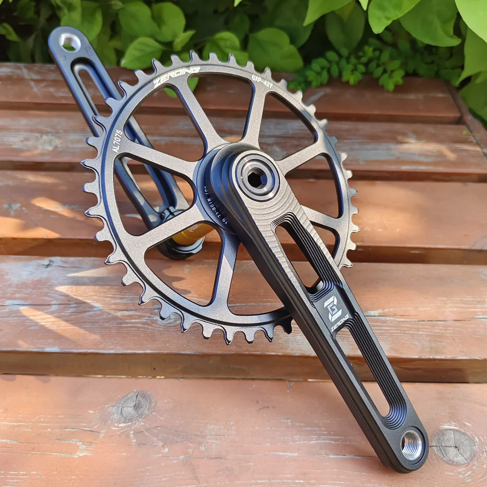 Road Bike Crankset 165/170/175mm Hollow Crank Chainring 40/42/44/46/48/50T