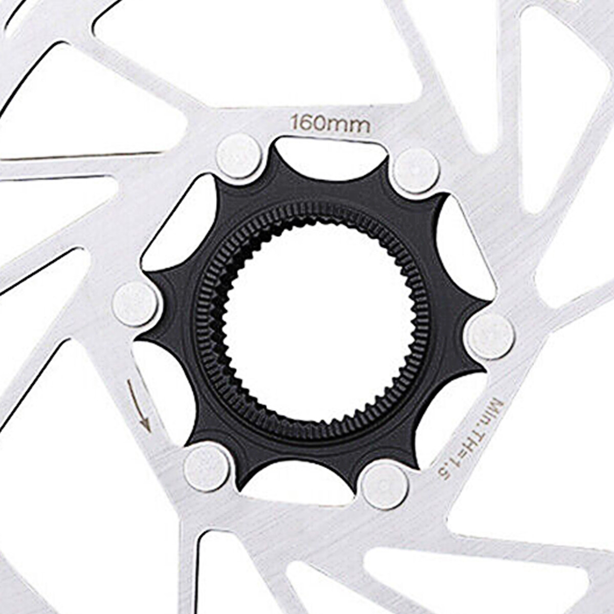 2pcs Center-Lock Bike Rotor for Sram 140/160/180/203mm Disc Brake Road/BMX/MTB