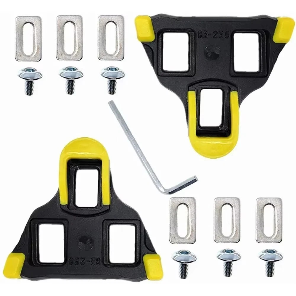 1 Pair Shimano SM-SH11 Cleat set SPD-SL Road Bike Shoes Pedal Cleats 6° Float