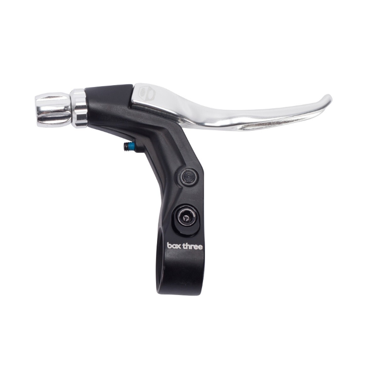 Box Components Three 3 SHORT Brake Lever for BMX Racing Bikes SILVER