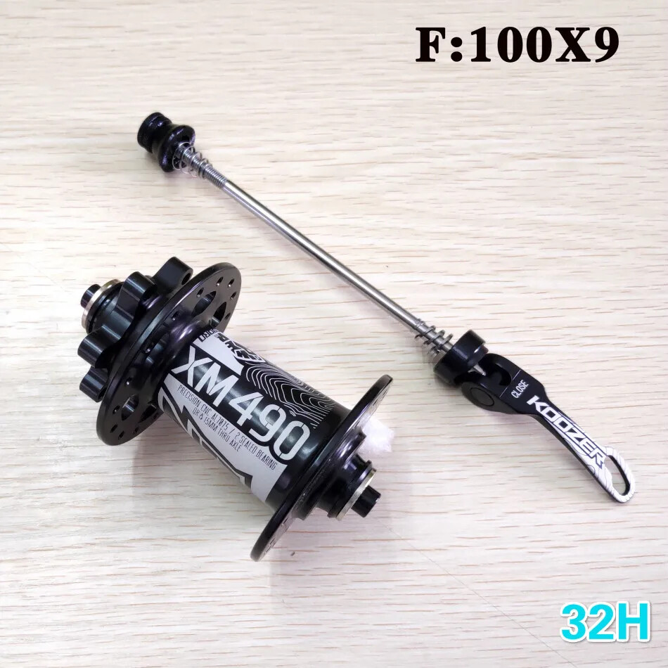 MTB Hubs 4 Bearing 6 Claws Mountain Bike Hub Front Rear QR or Thru 32 Holes