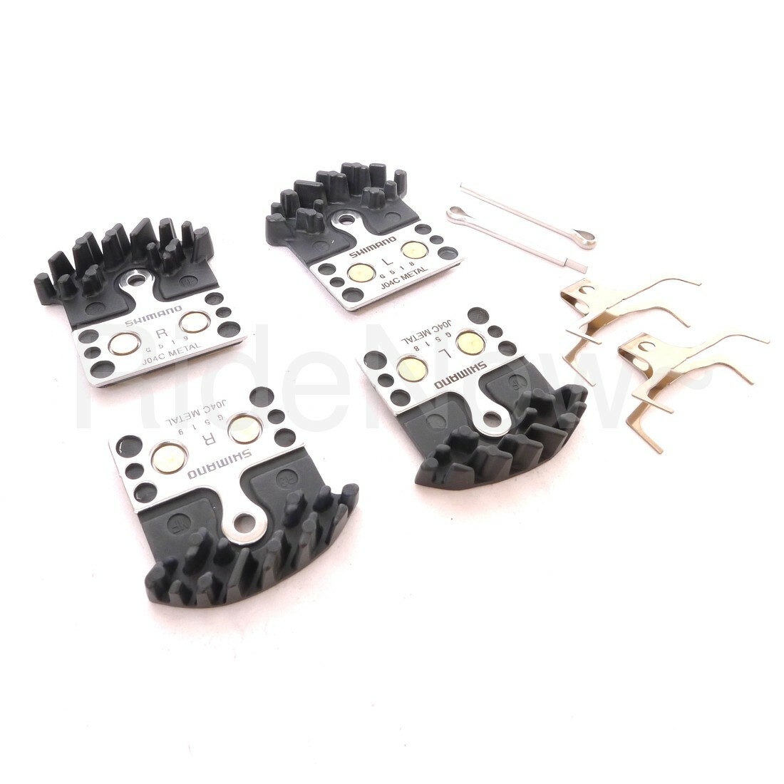 2Pair Shimano XTR BR-M9000 Metal Pad J04C.ICETec Fin for M9020 M9000 M8000 M7000