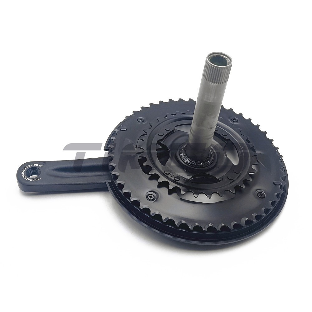 Shimano FC-MT210-2 MTB City Bike 2×9 Speed 46-30T Chainring HollowTech BB-MT501