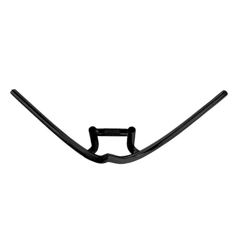 Tracer 95mm High Rise Vintage Chrome Cruiser V Handlebar for Beach Bicycle
