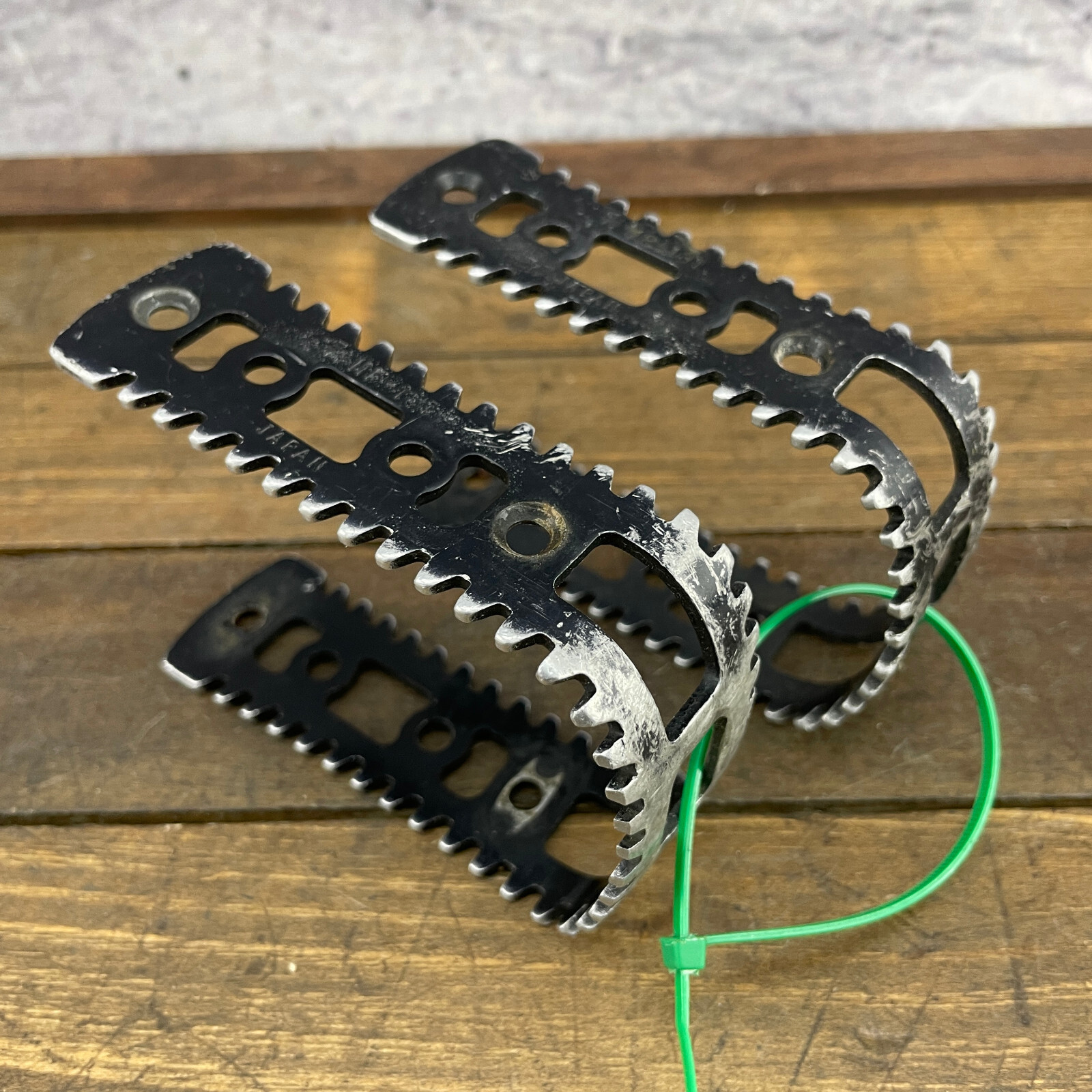 SR Black MP-131 BMX Pedal Cage Set Pro Alloy OG 80s Old School BMX