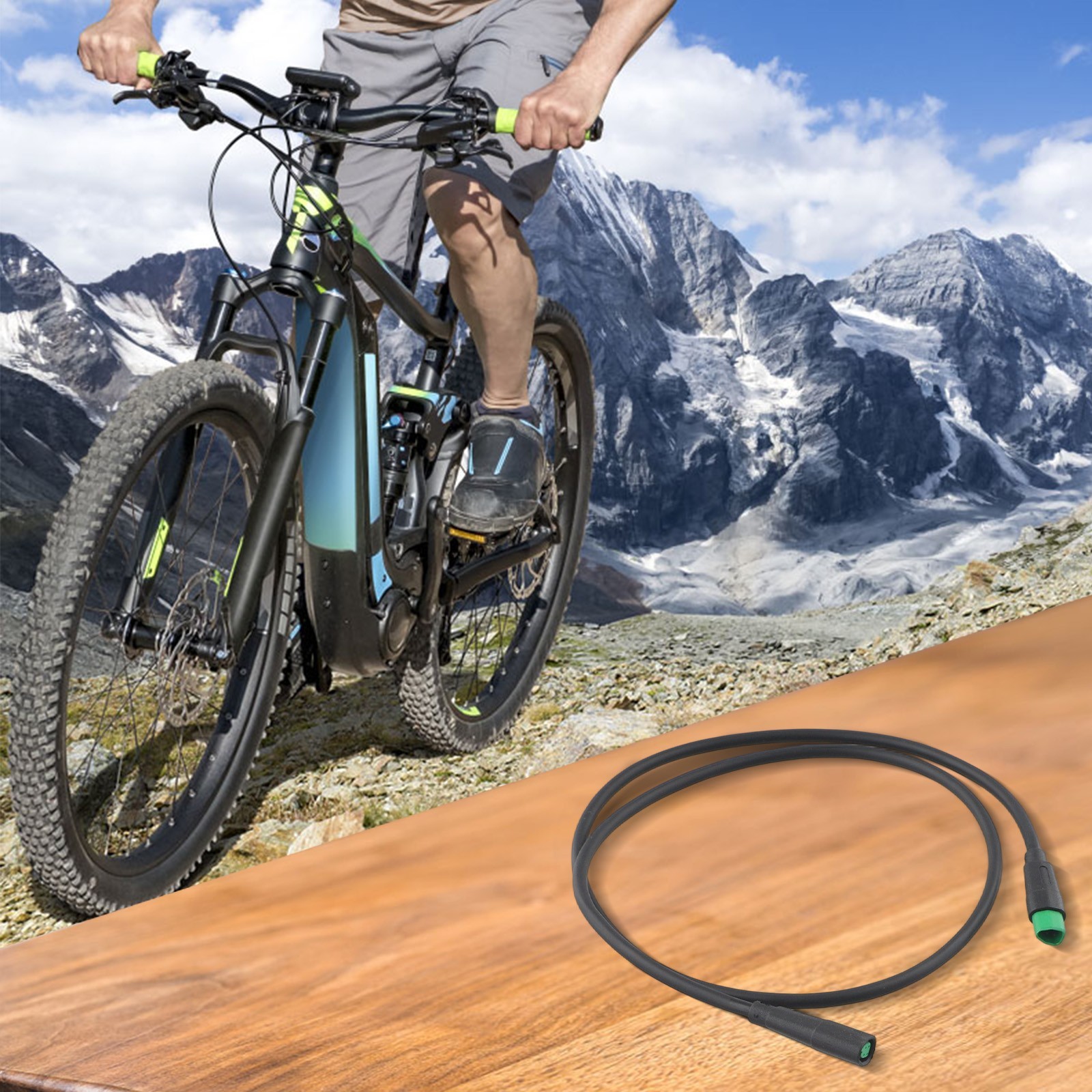 EBike Extension Cable 5 Pins Display Connector for Bafang CAN Protocol Use