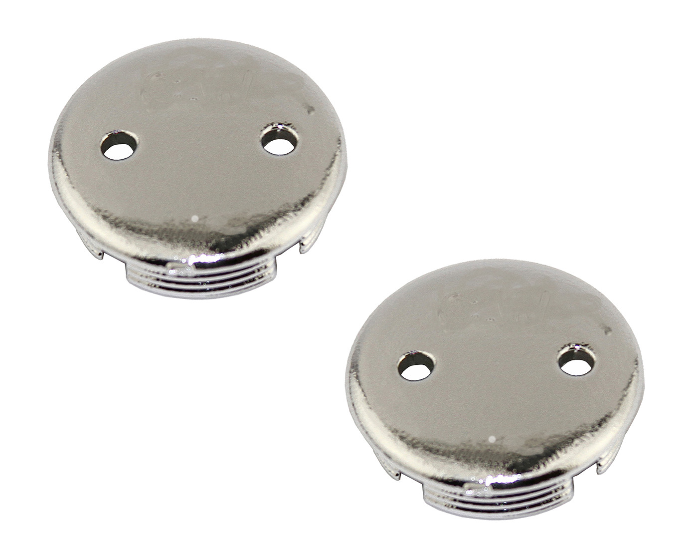 2 Pc – ALTA BICYCLE PLASTIC CRANK DUST CAPS CHROME (1 SET)