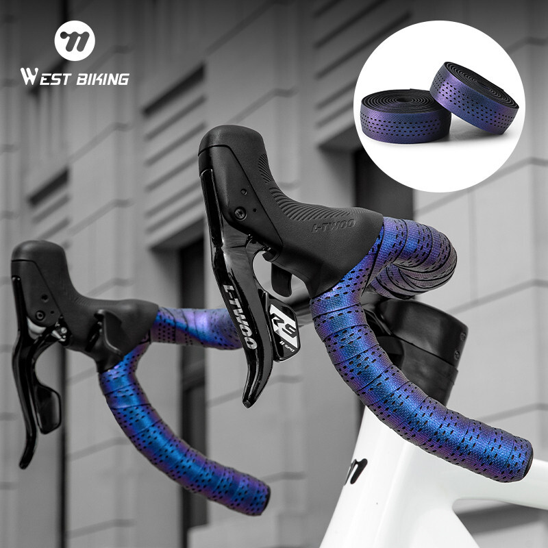 2 pcs Bike Handlebar Tapes Bicycle Wrap Bar Grips EVA Tape Road Bike Cycling