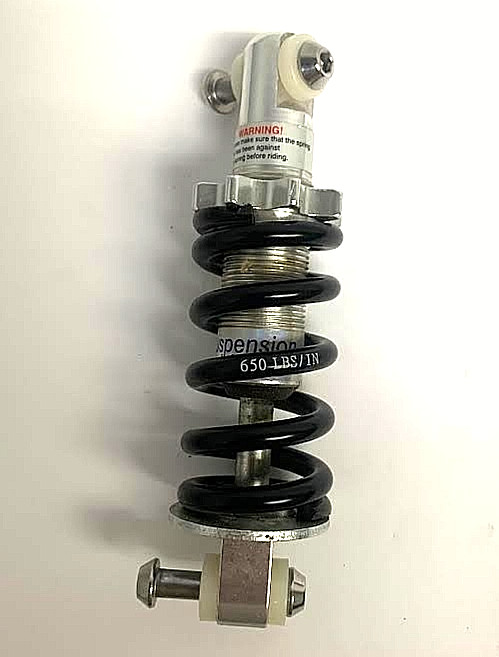 LJ 400AX Rear Shock for Bicycle Brand New 650 lbs/in Bolts Included