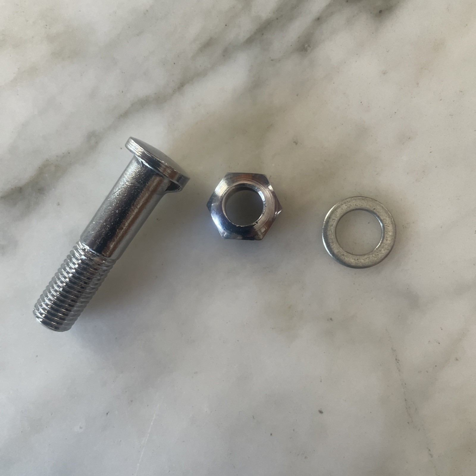 Vintage NOS TITAN LUXE Handelbar Stem Bolt • Heavy Chrome Plate. (NJ)