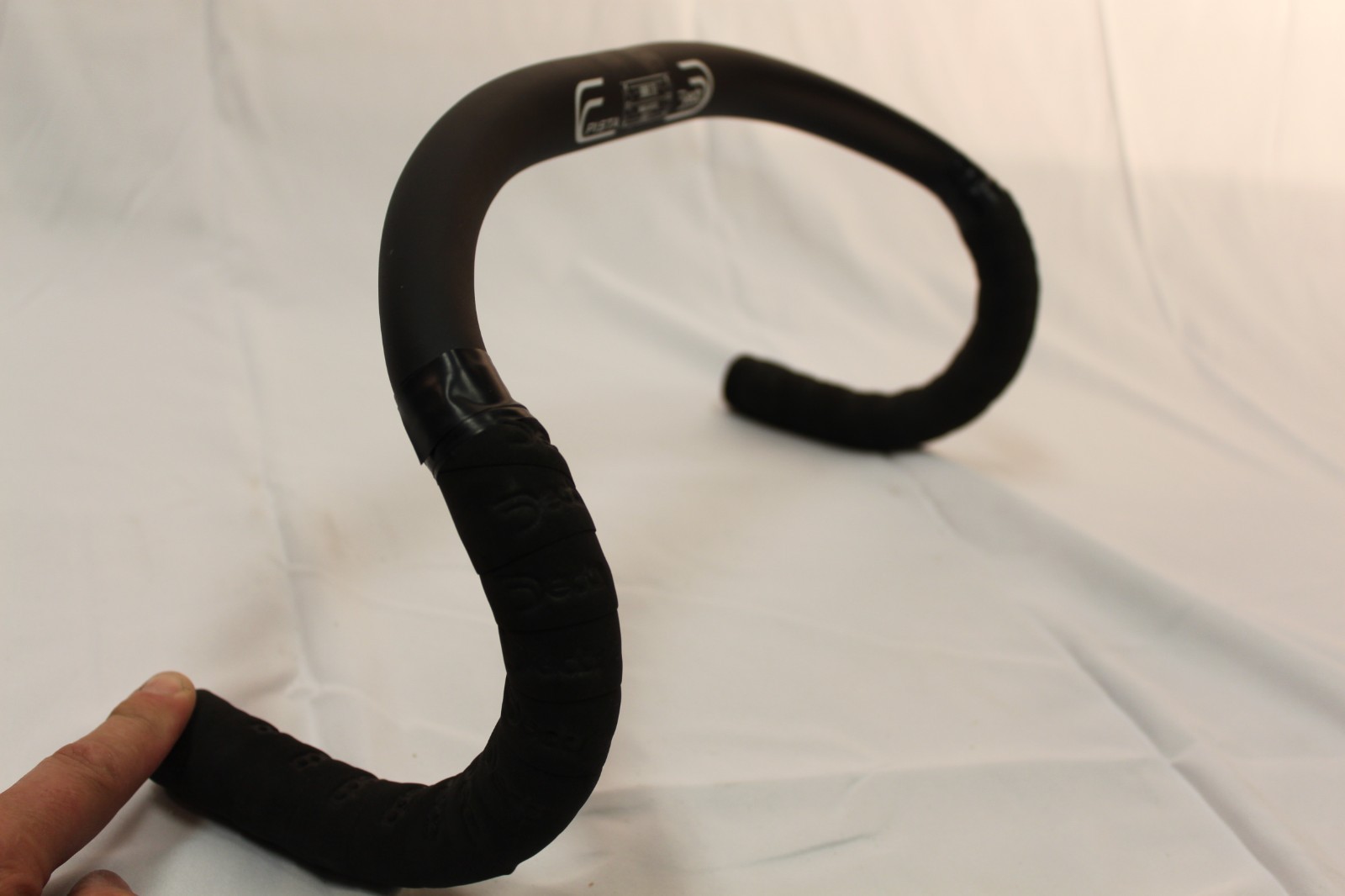 Deda Pista track fixed gear handlebars, half wrapped