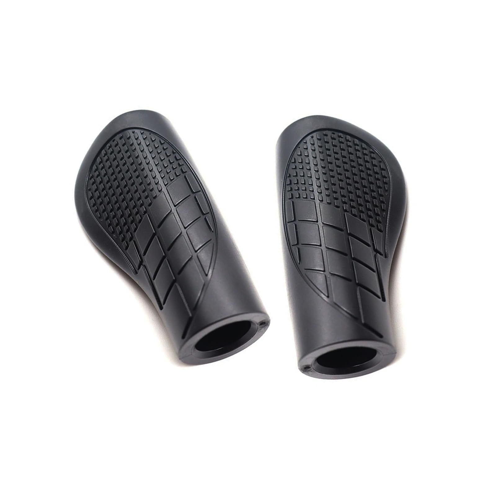 Snmzlc Ergonomic Bike Handlebar Grips,Length 100mm/3.94″,for 100mm, black