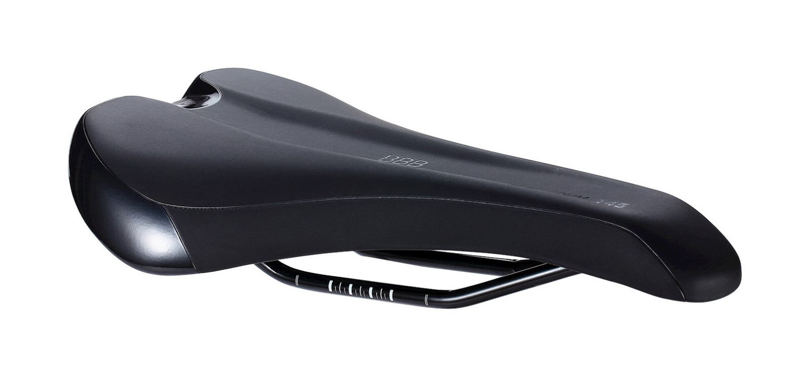 BBB Spectrum Contour Mapped Wide Road Bike Saddle 145 x 265mm Black BSD-131-A11