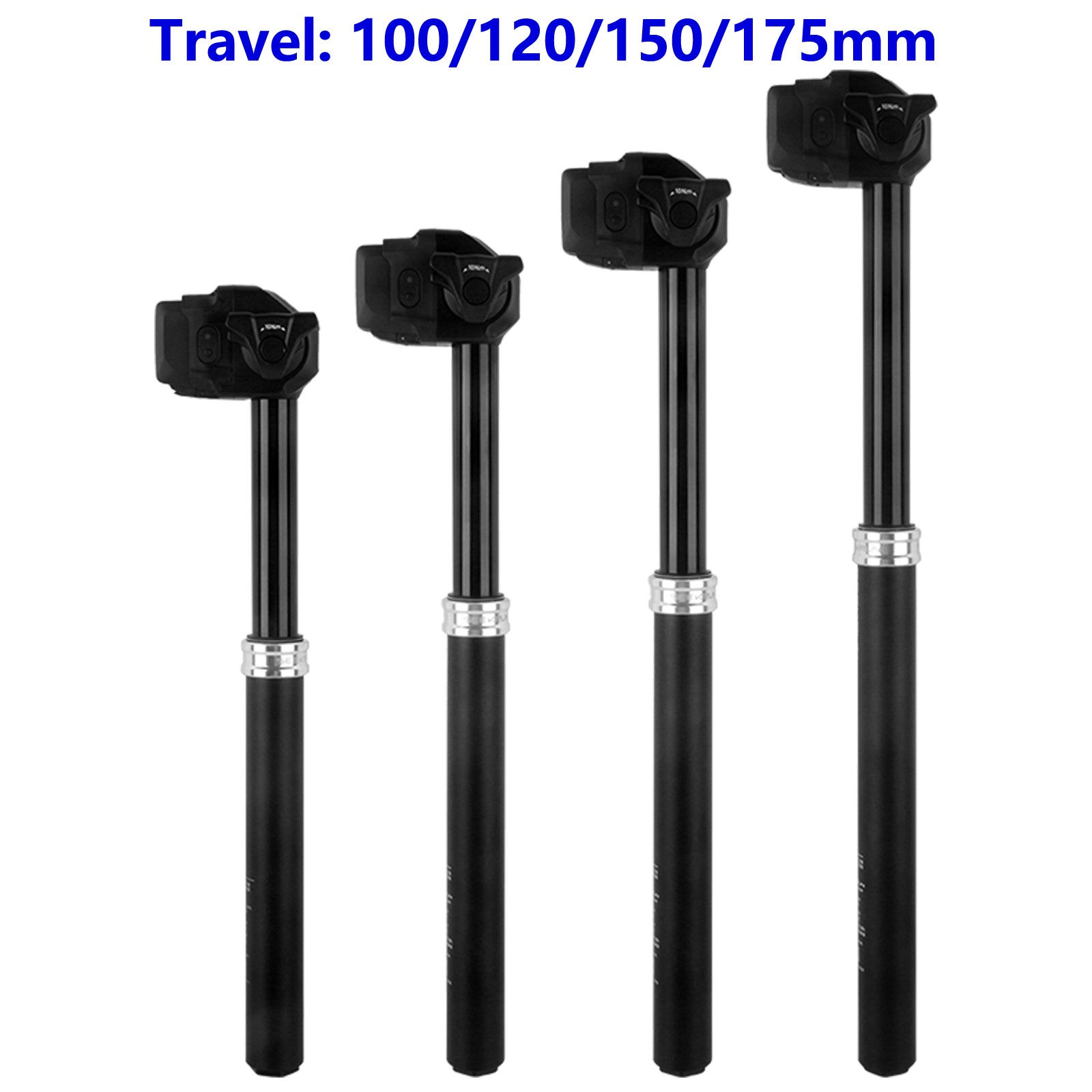 SEEKRUN S7 Wireless Dropper Seatpost Bicycle Bluetooth Seat Post 120/150/175mm