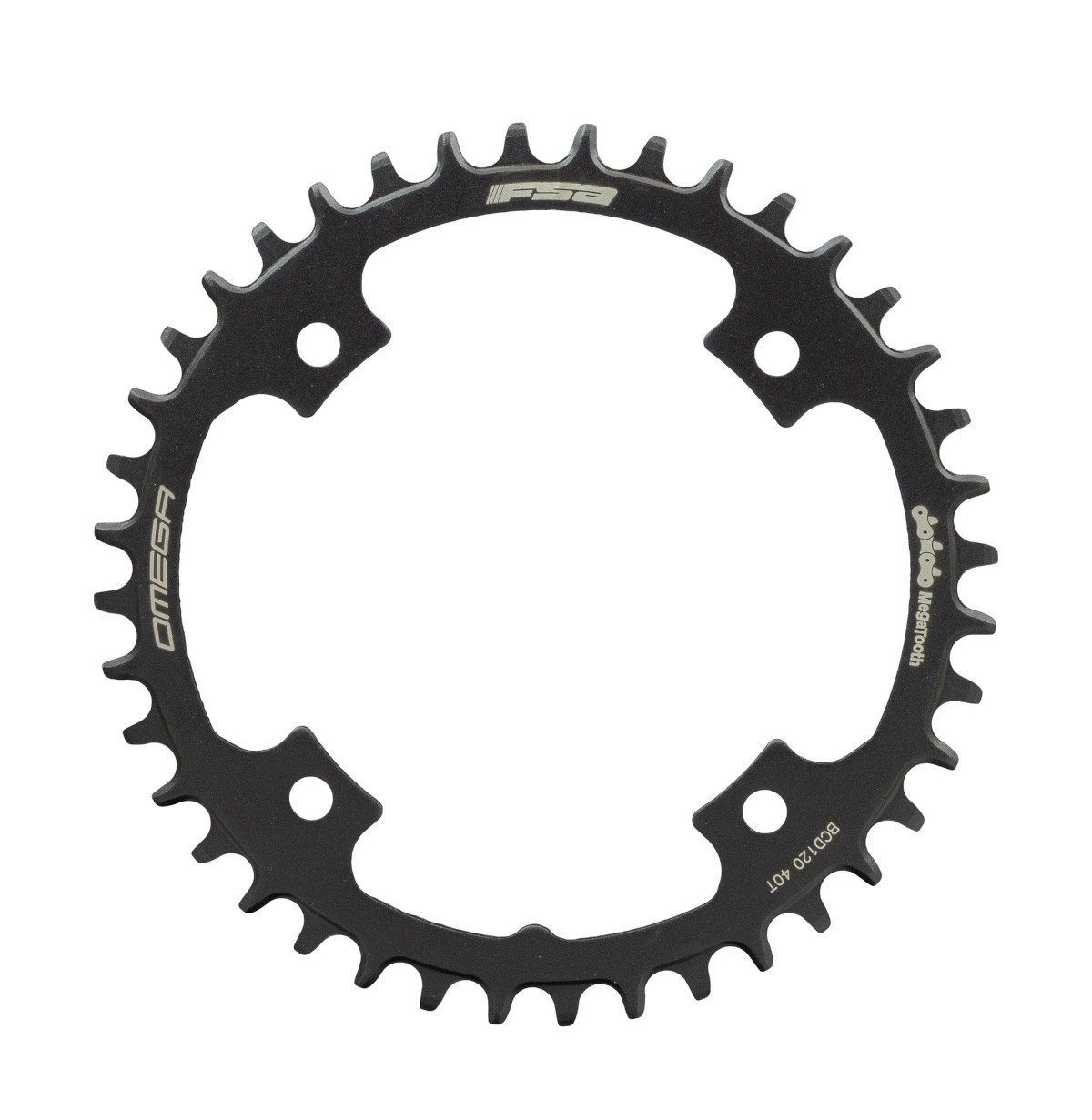 FSA chainring Gossamer Pro AGX+ Omega 1x 40T 120 BCD 10 11 s SRAM Shimano 4 hole