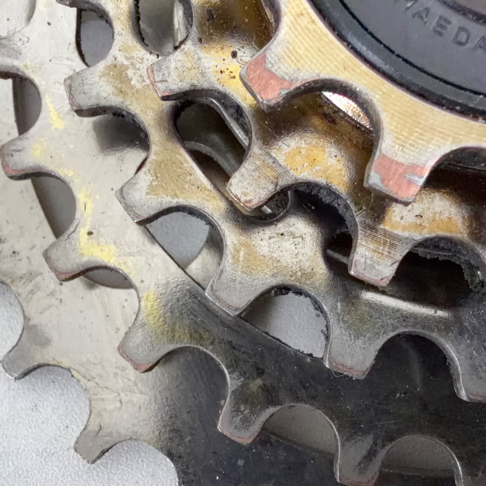 Vintage Suntour Pro-Compe 5-Speed Gold Freewheel 14-32T 32 Maeda Japan