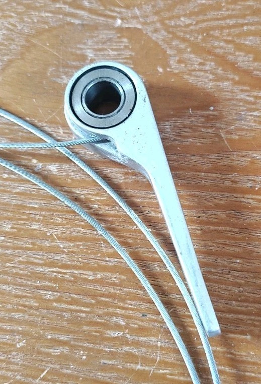 [9.48] Vintage Campagnolo Syncro Shifter Set Down Tube Braze On
