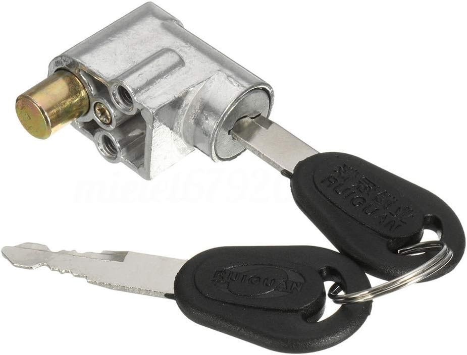Universal Safety Lock for E-Bike Battery with Two Keys – Compact and Efficient
