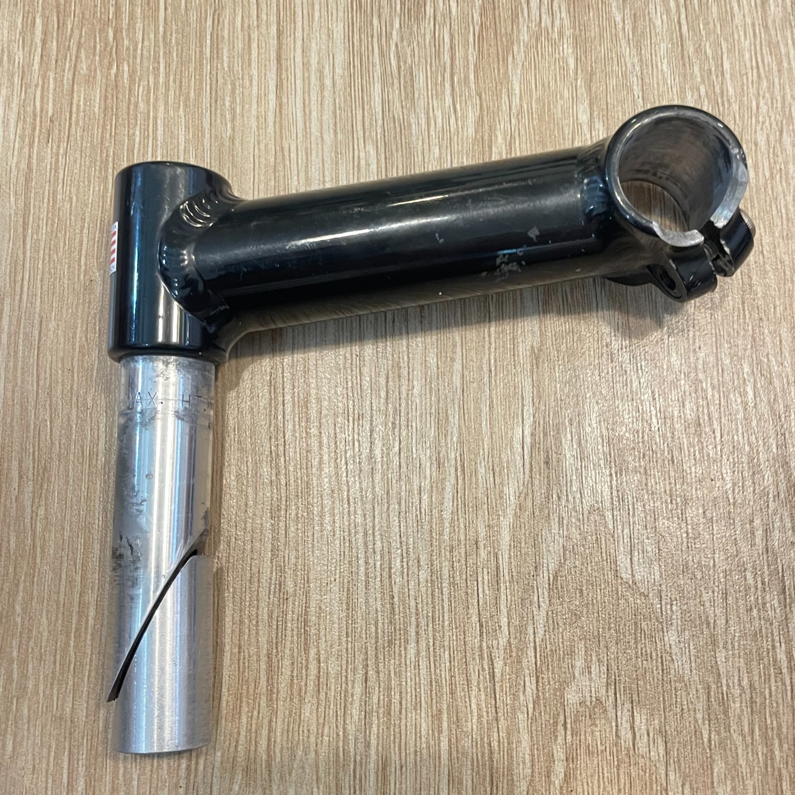 Vintage Control Tech Quill Stem 25.4 Clamp 22.2 Quill Black USA 90s MTB 1″