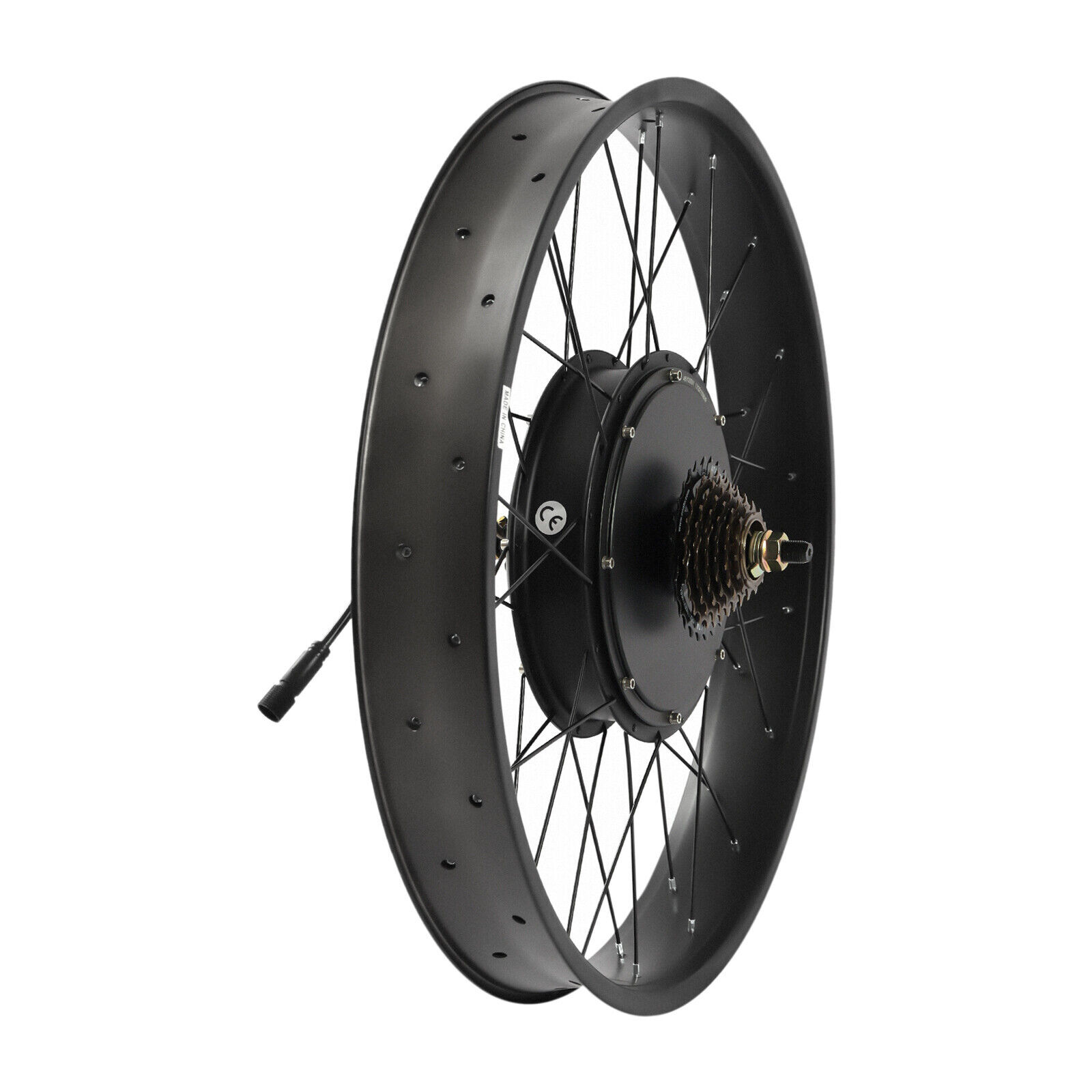26″ 1200W Fat Tire Electric Bicycle Motor E-Bike Rear Wheel LCD Conversion Kit