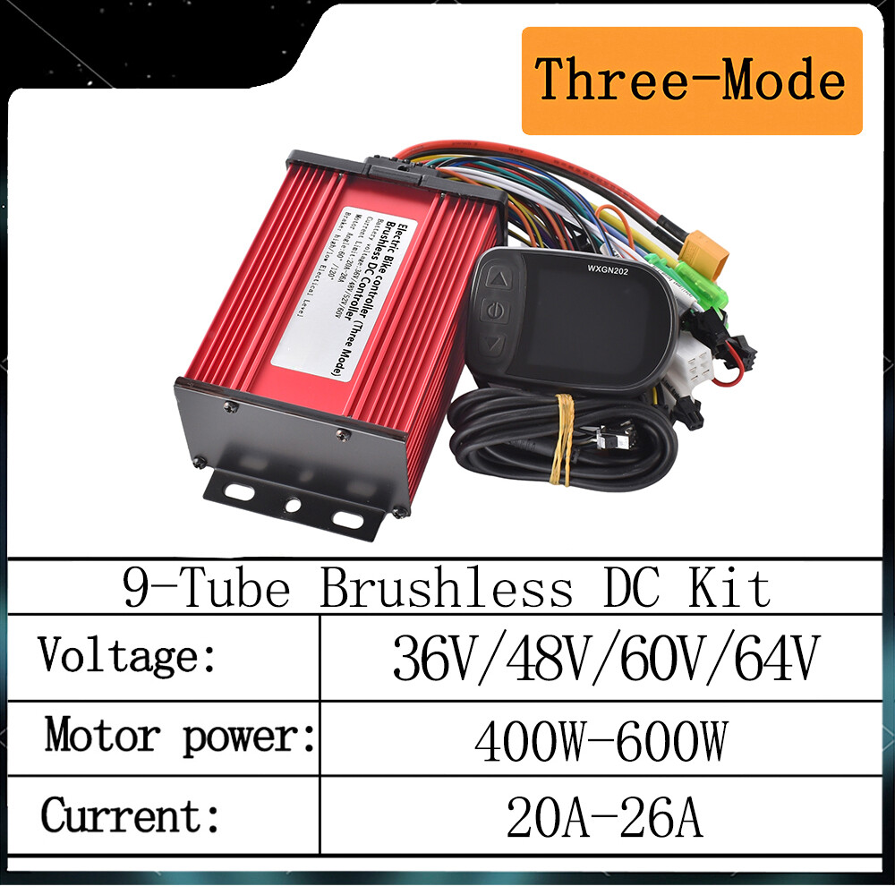 36V 48V Sine Wave Controller 25A 350W 600W with LCD for Electric Bicycle Scooter