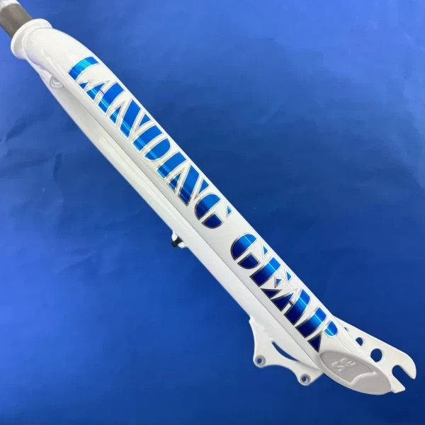 SE BMX Fork, OLDSCHOOL GT BMX DK WHITE DISC LANDING GEAR 1-1/8″ 29″ THREADLESS