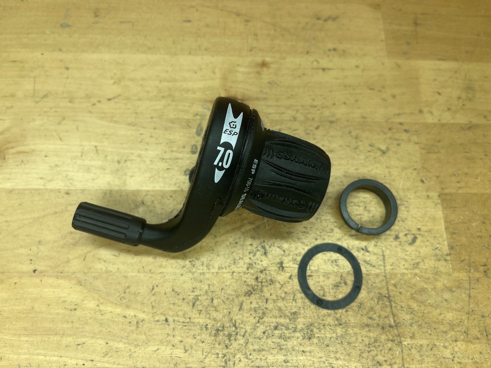 NOS Sram GripShift 7.0 ESP Triple Front Left Twist Shifter