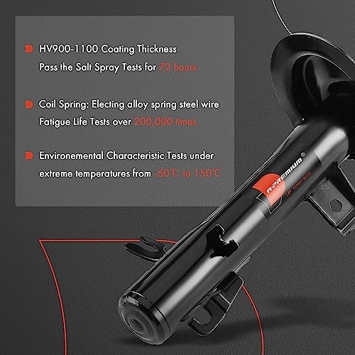 Front Strut with Coil Spring Compatible with Mini Cooper | for Mini Cooper