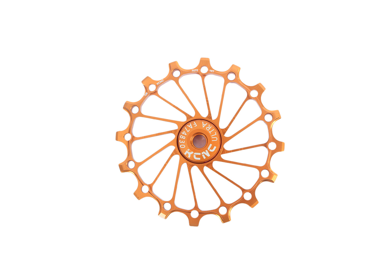 KCNC Narrow-Wide Bicycle Derailleur Oversized Pulley Sealed Bearing 16T Gold