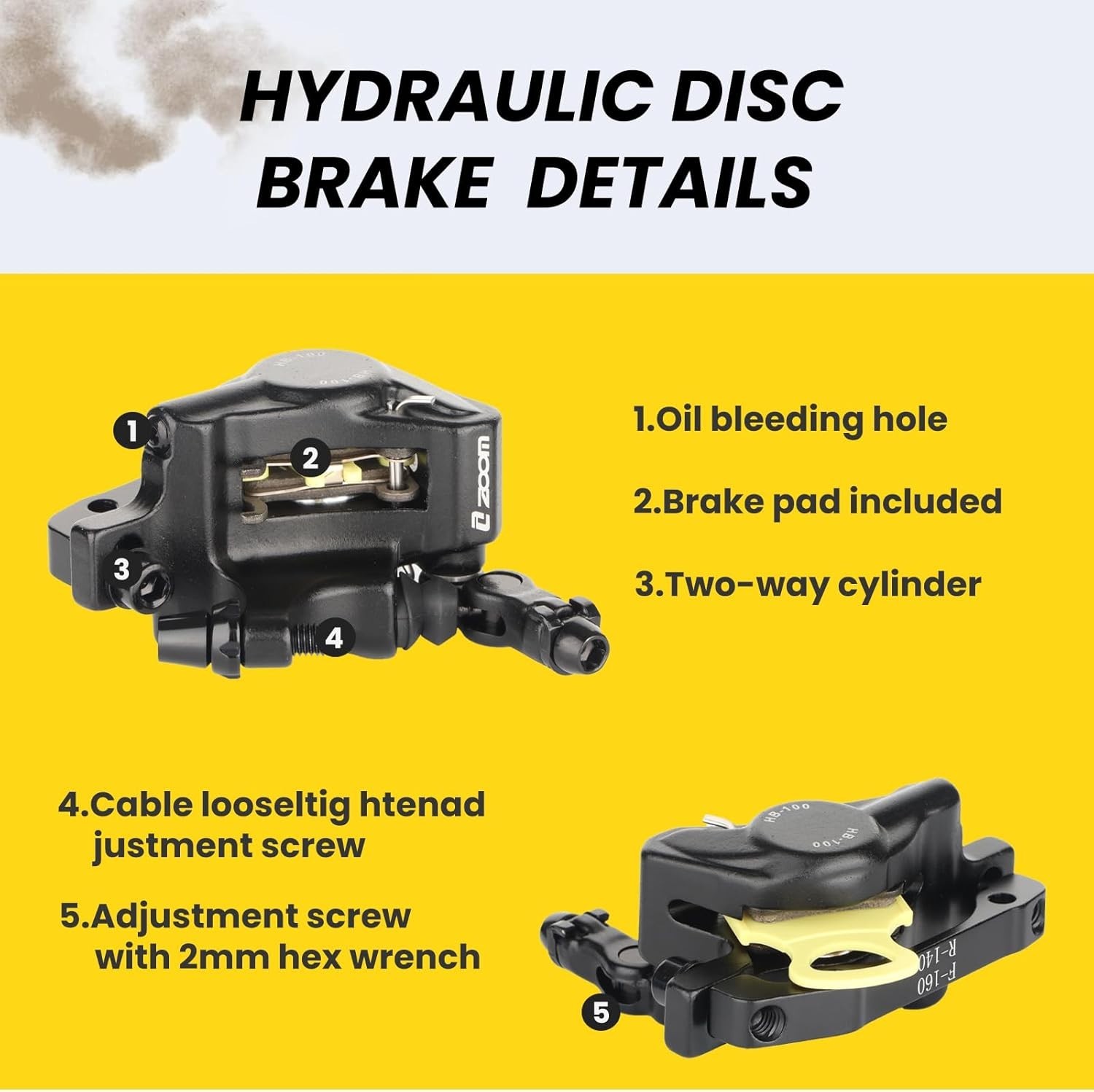 Smooth Hydraulic Calipers for Mountain Bikes