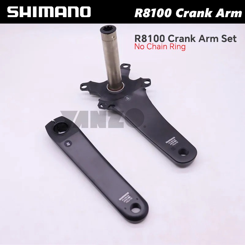 Shimano Ultegra R8100 12 Speed 165/170/172.5/175mm Crank Arm No Chainring-OE