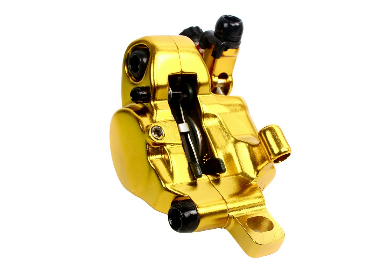 Juin Tech R1 Road Cyclocross Gravel Bike Hydraulic Disc Brake Set Gold