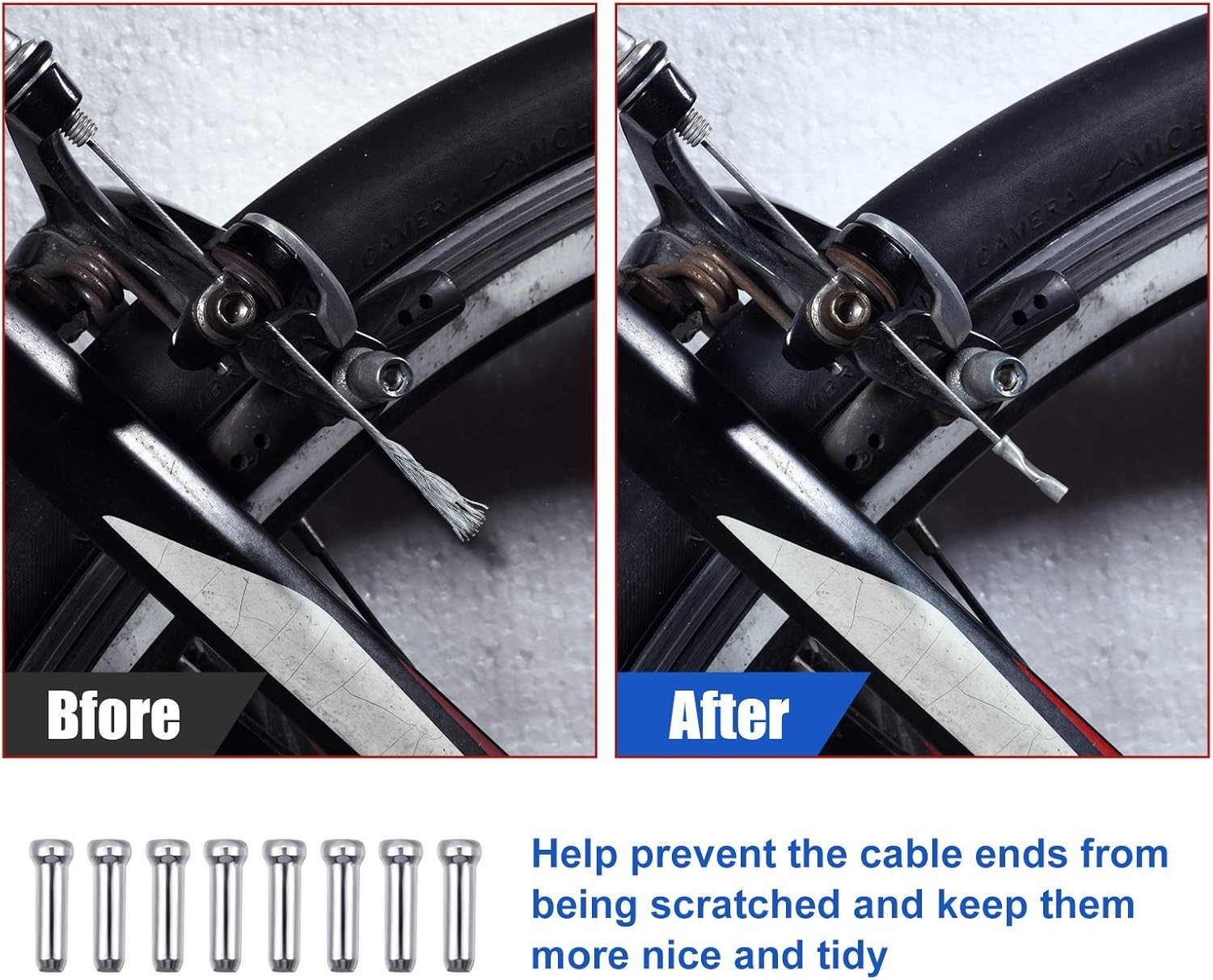 Durable Stainless Steel Bicycle Brake and Shifter Cable Kit – Maintenance Supply