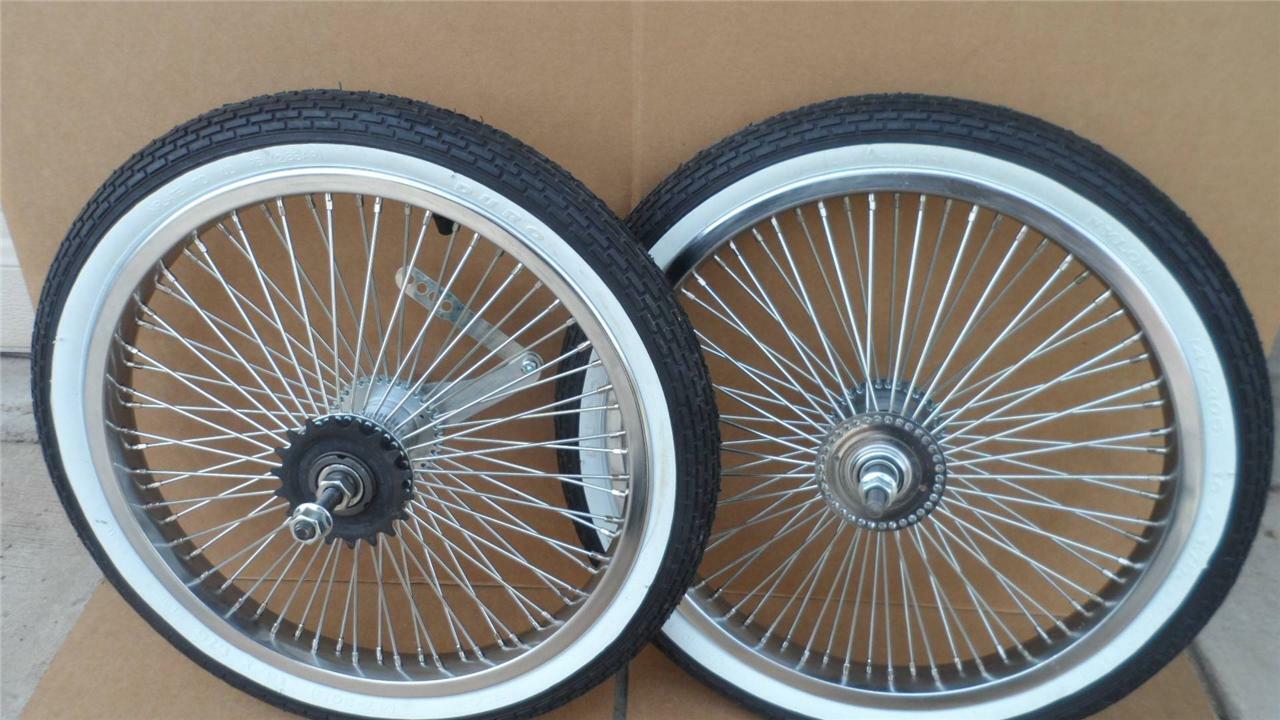 16″ Lowrider Bicycle Dayton Wheels 68spoke BMX Schwinn w/ Tires & Tubes 16×1.75