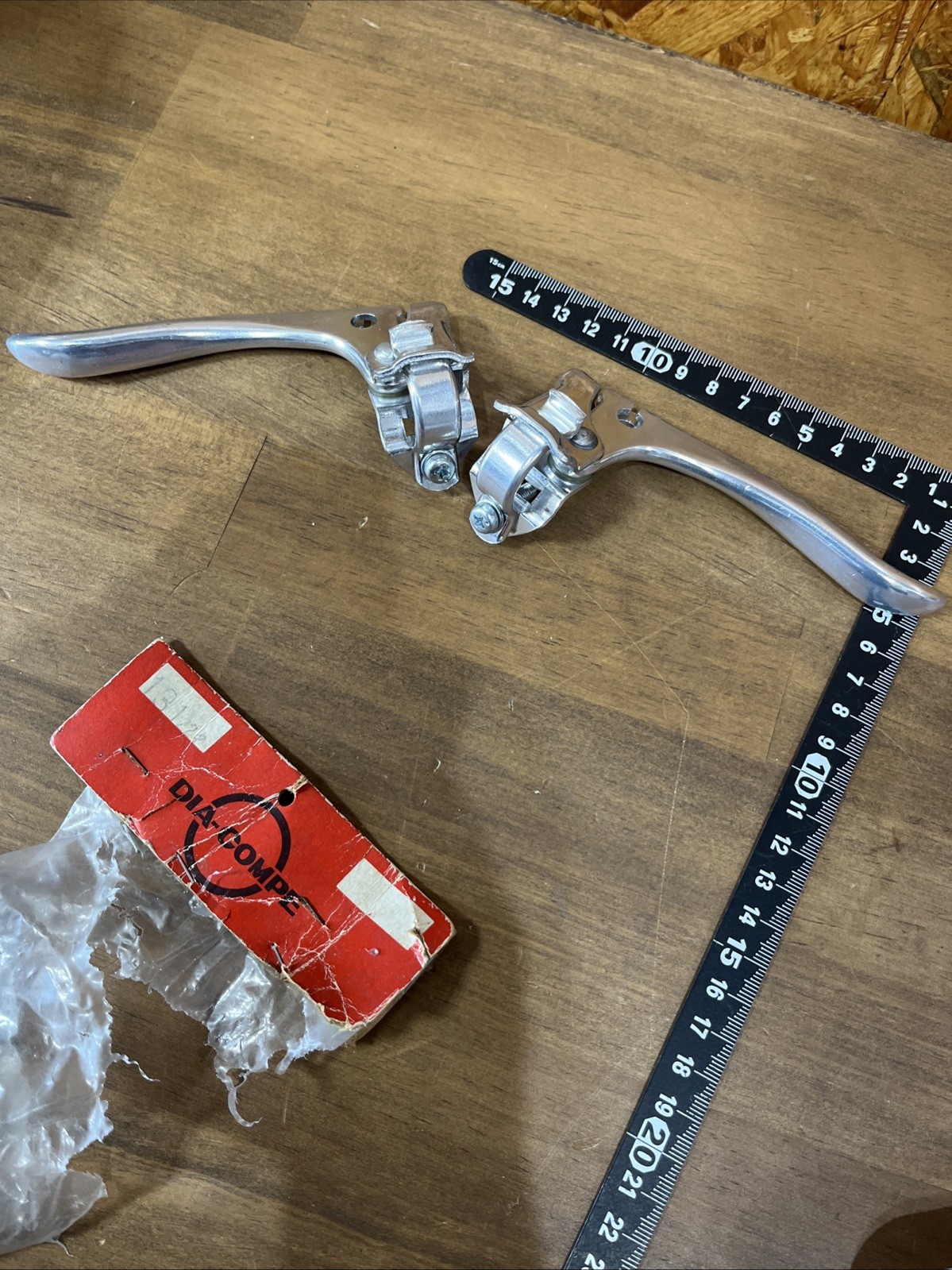 Dia Compe 131 22 Clamp Touring Road Bike Brake Lever NOS Old School Rare JAPAN