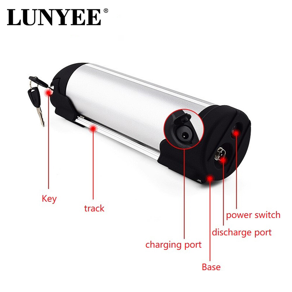 36-52V 10-18ah Electric Bicycle Water Bottle Battery For 200W-750W Motor