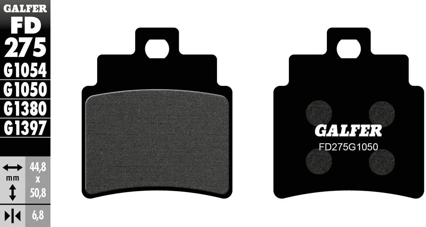 Galfer Brake Pads FD275 Brake Pad FD275 G1050 Bio Scooter