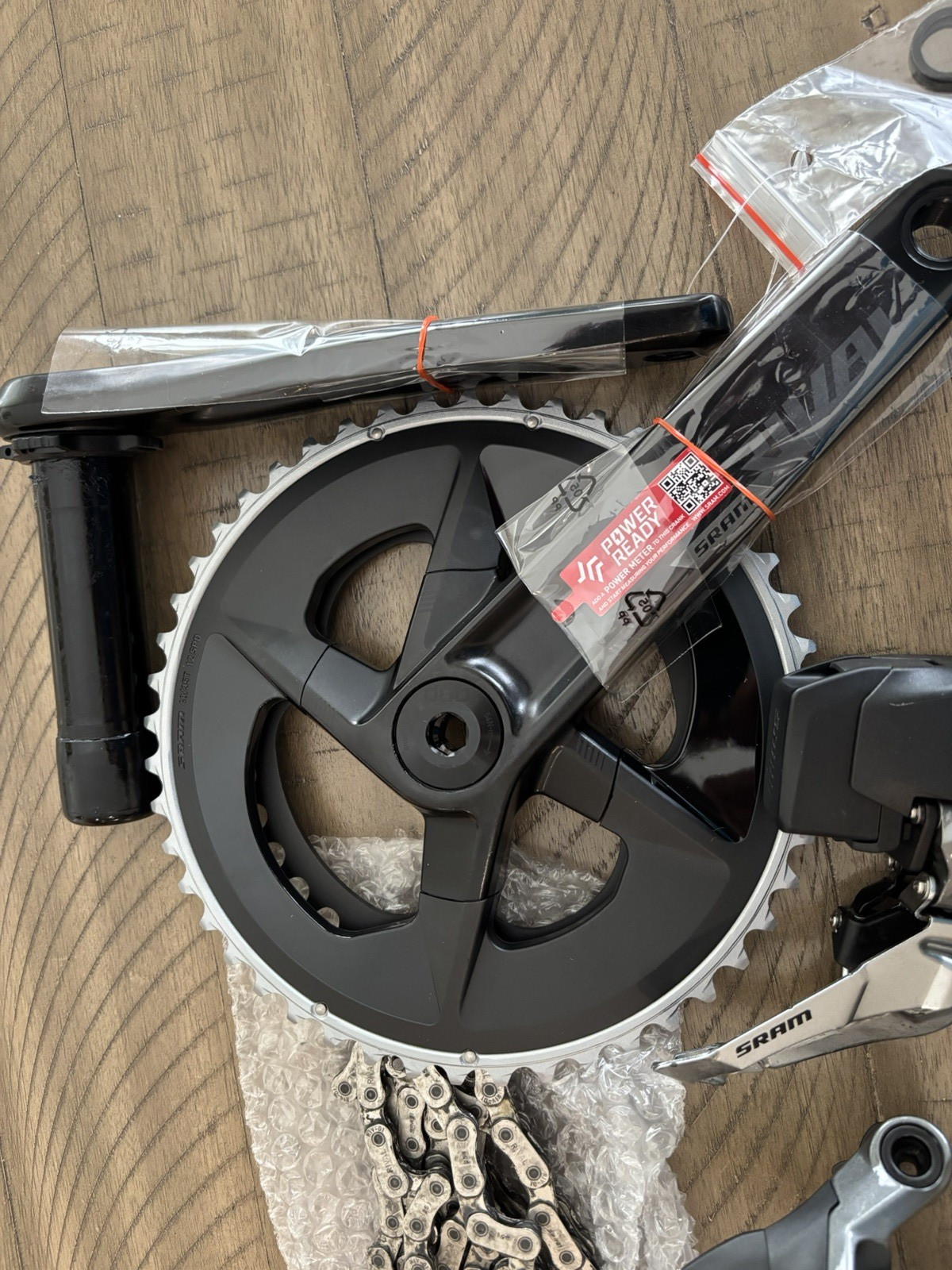 SRAM Rival eTap AXS D1 2×12 Groupset 175mm 48/35T Hydraulic Disc TakeOff Set