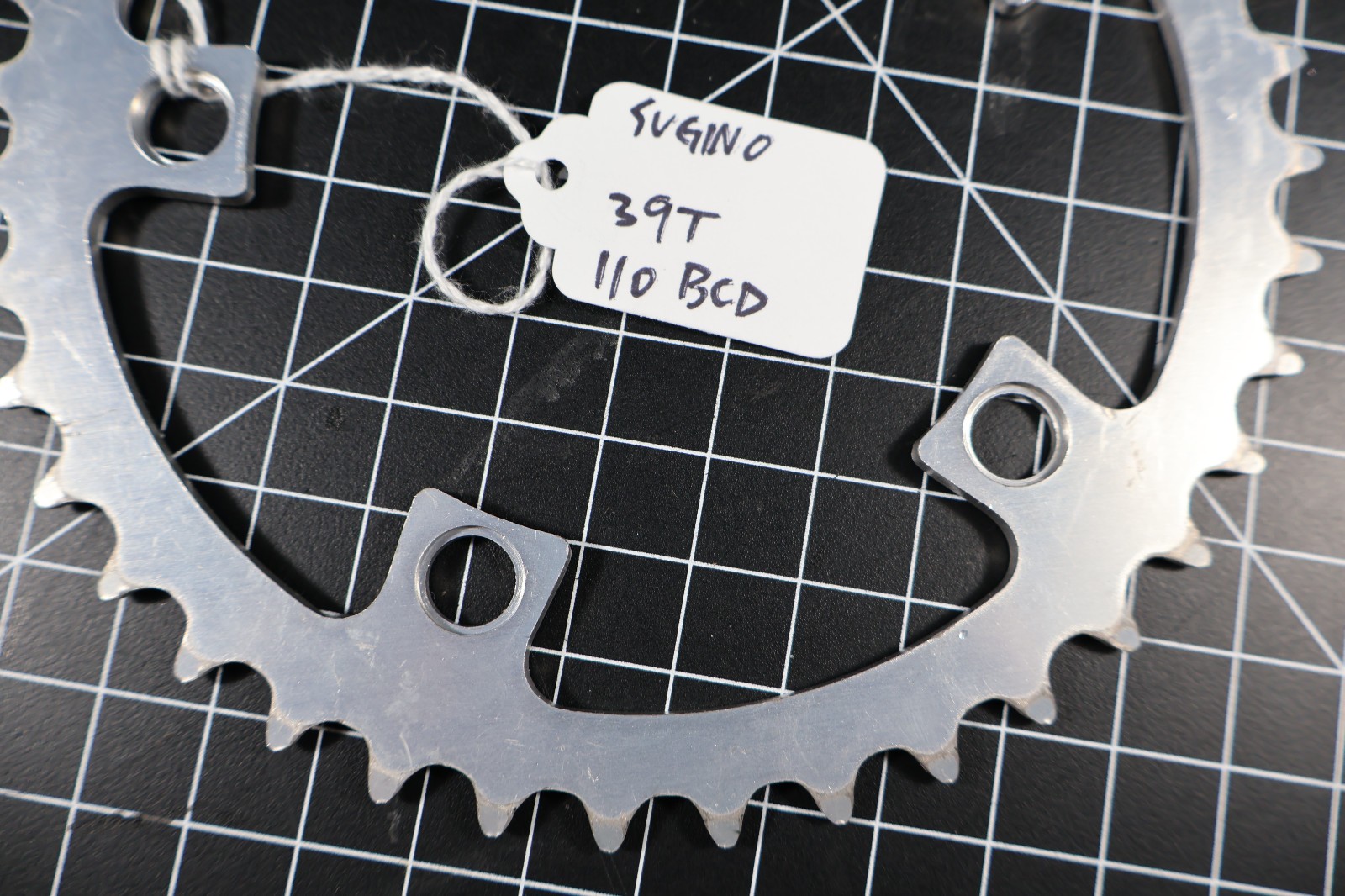 Vintage Sugino 39T 110BCD Chainring Japan BMX Road Bike Single Touring 48g 5 Arm