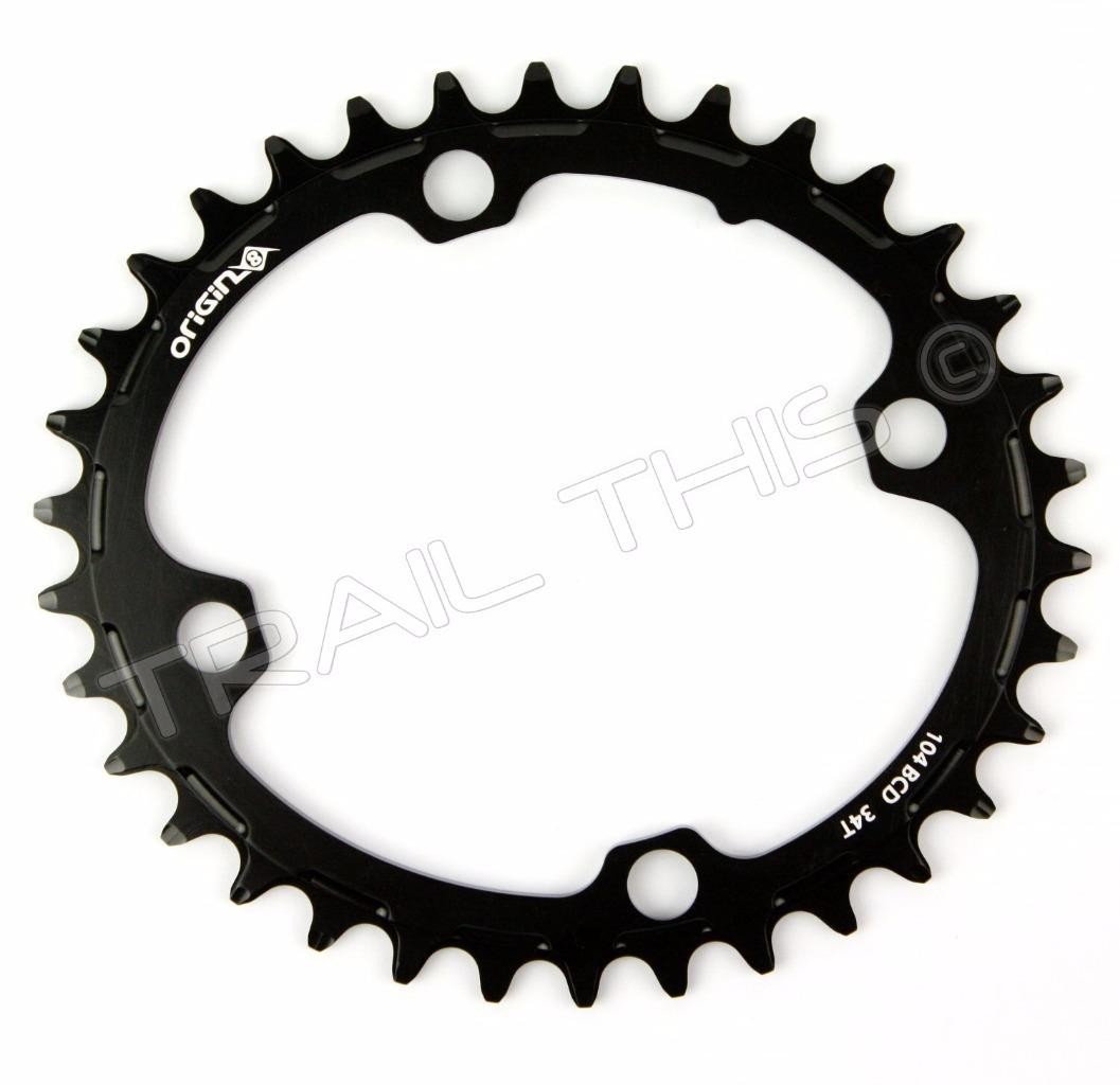 Origin8 Holdfast Oval 34T x 104mm MTB Narrow-Wide Chainring 1×10/11-Speed